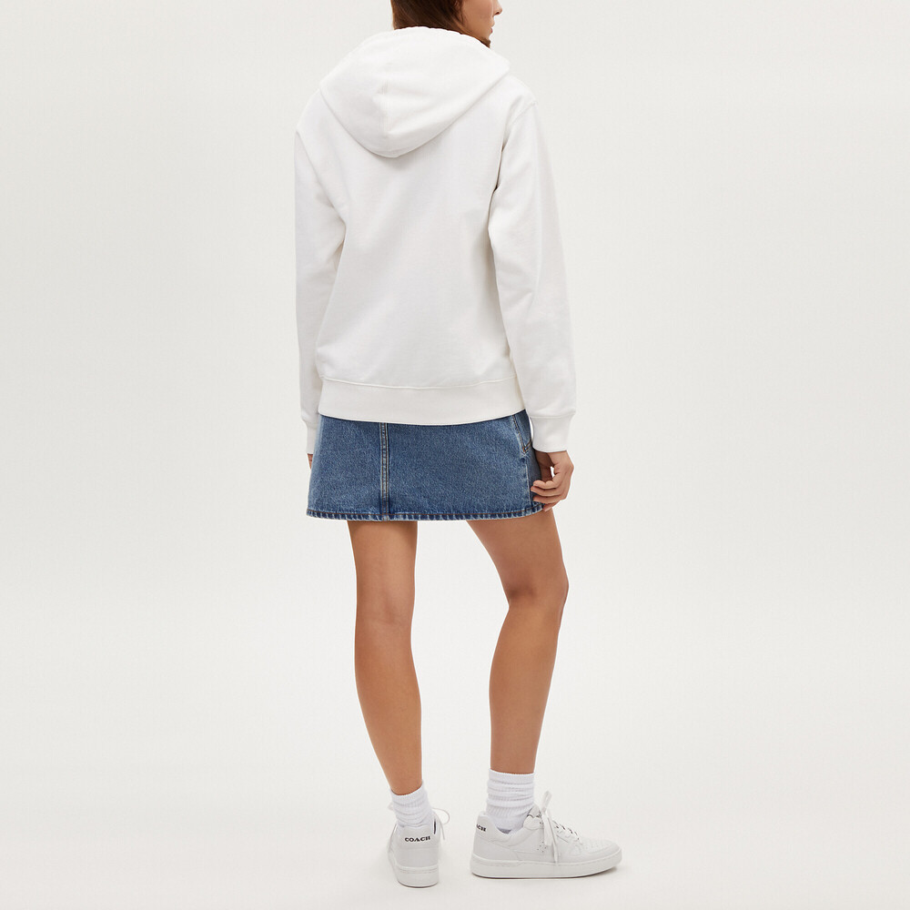 Coach Outlet Signature Square Hoodie - Picture 2 of 3